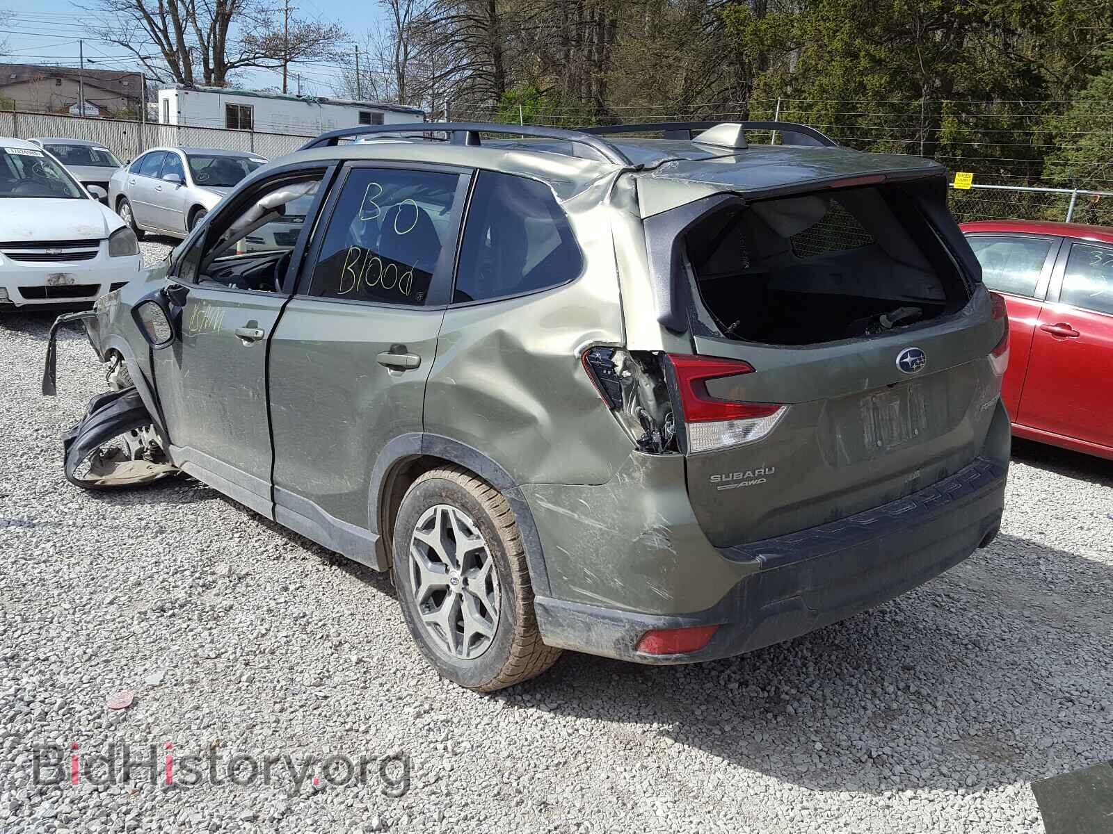 2019 SUBARU FORESTER - VIN: JF2SKAEC7KH485626 - Фото 3