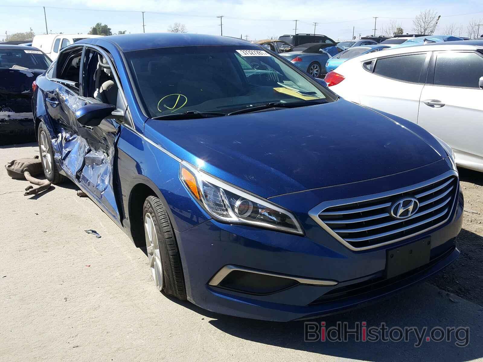 Фотография 5NPE24AF1HH459711 - HYUNDAI SONATA 2017