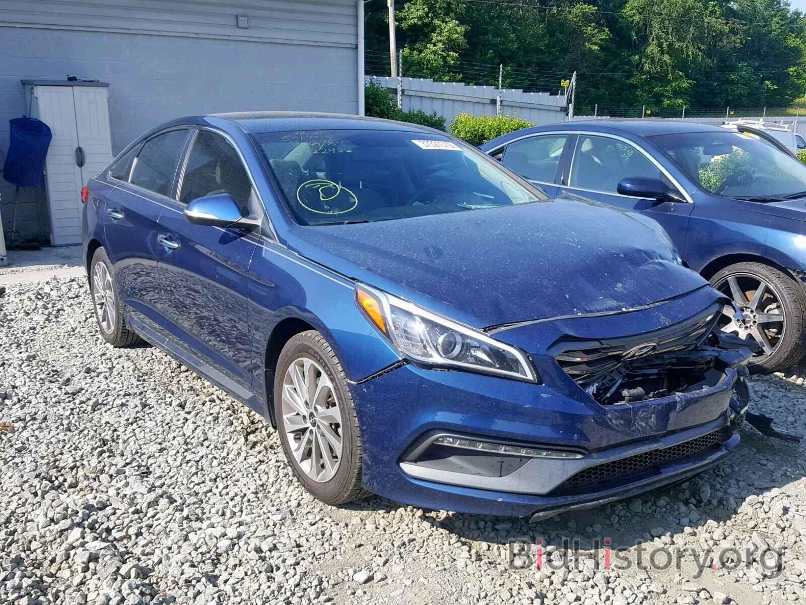 Photo 5NPE34AF7FH185747 - HYUNDAI SONATA 2015