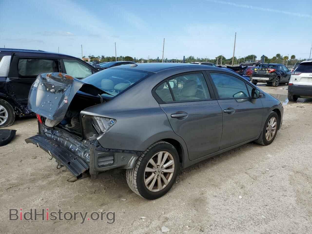 2012 HONDA CIVIC - VIN: 19XFB2F94CE012623 - Фото 3