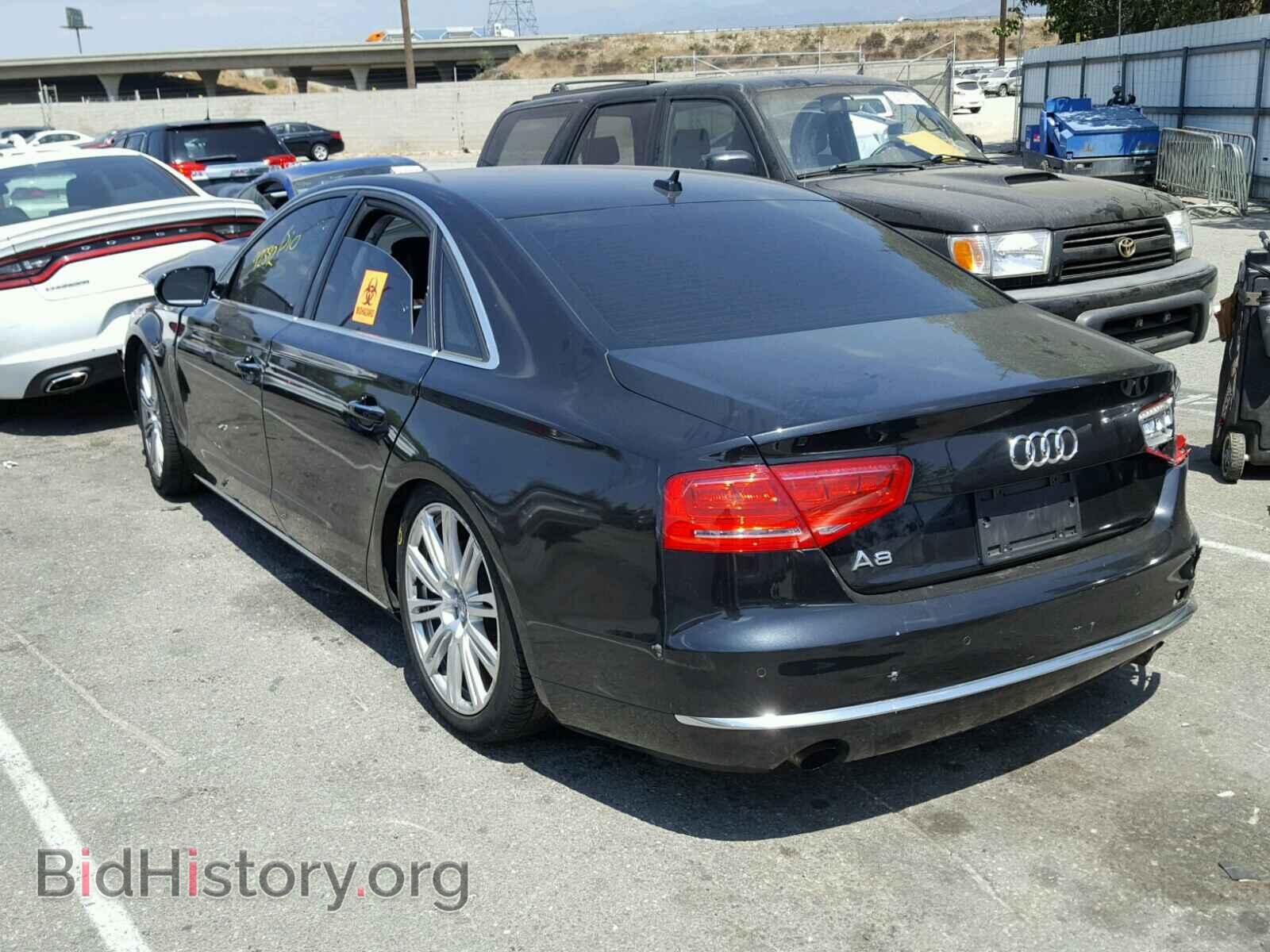 2013 AUDI A8 - VIN: WAUAGAFD9DN014341 - Фото 3