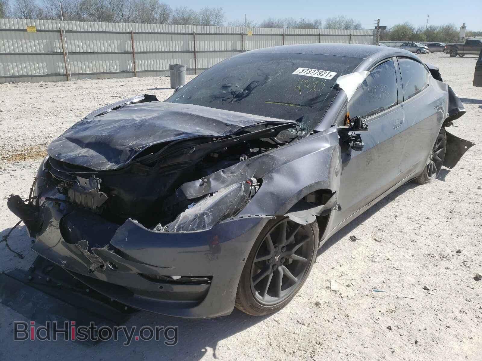 2020 TESLA MODEL 3 - VIN: 5YJ3E1EB9LF663930 - Фото 2