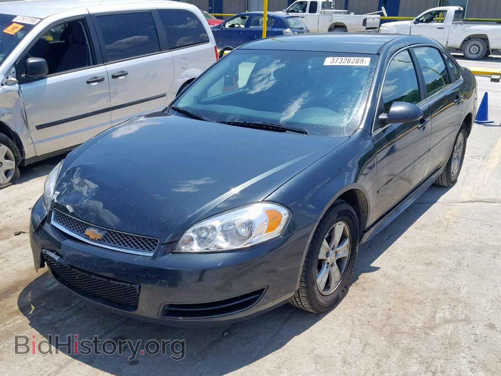 2012 CHEVROLET IMPALA - VIN: 2G1WF5E38C1270183 - Фото 2