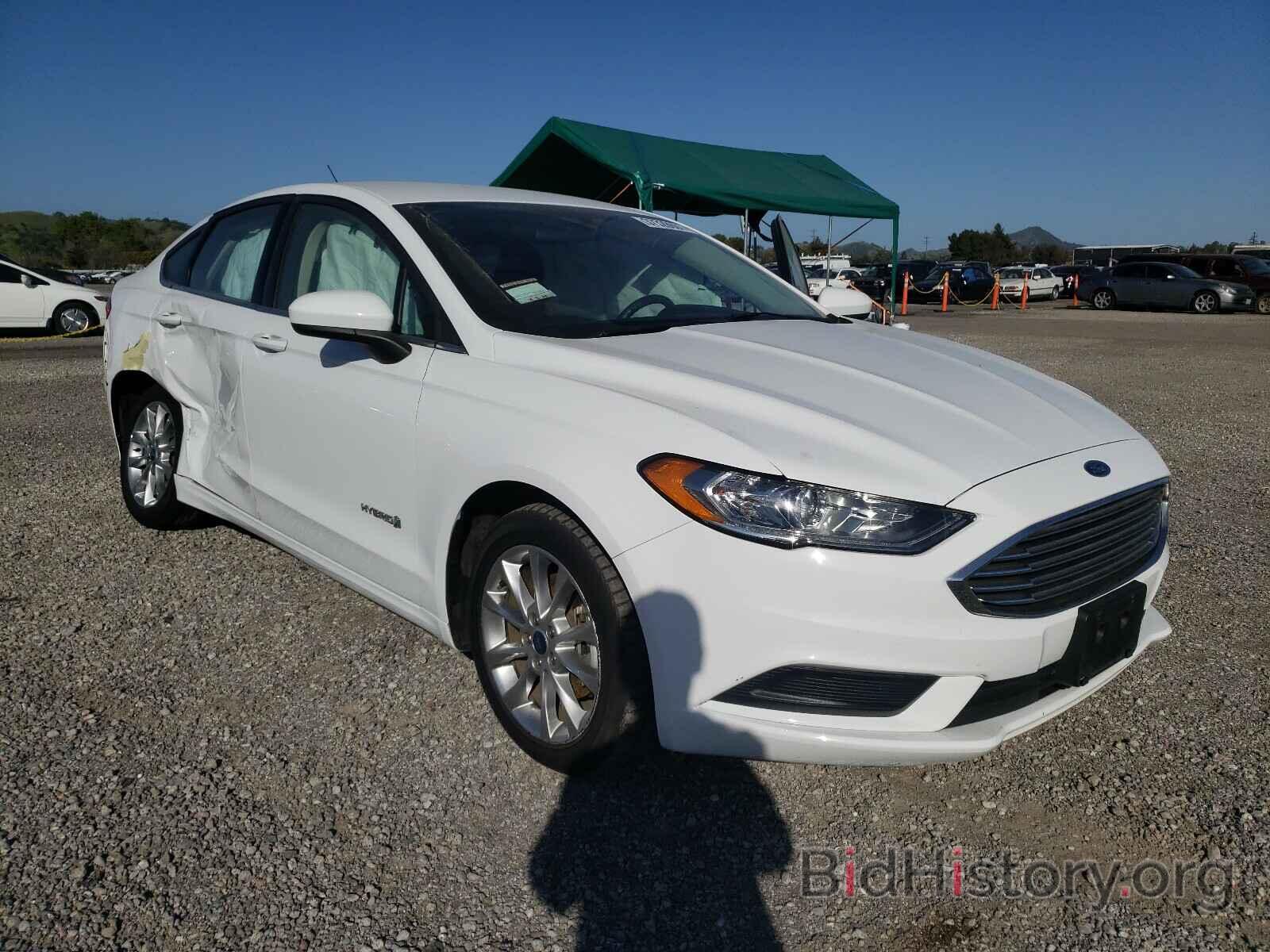 Фотография 3FA6P0LU8HR209234 - FORD FUSION 2017