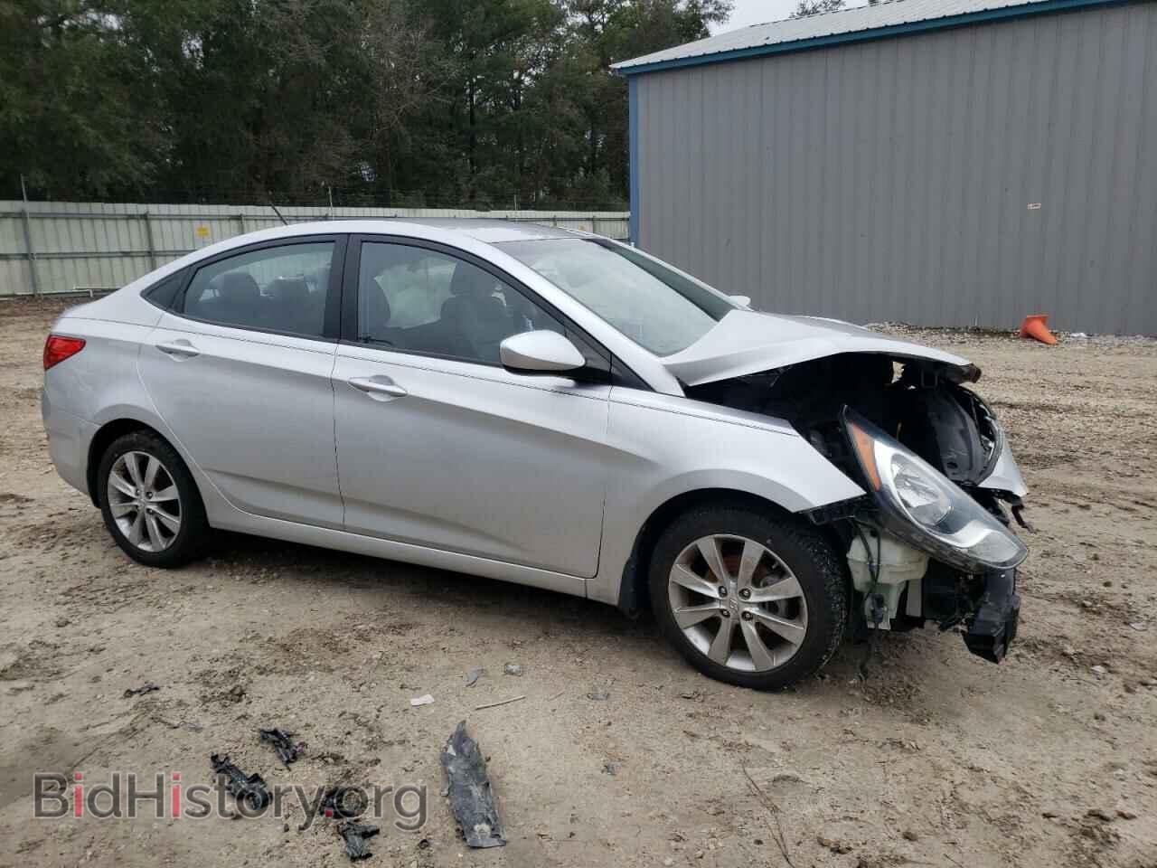 2012 HYUNDAI ACCENT - VIN: KMHCU4AE2CU109474 - Фото 4
