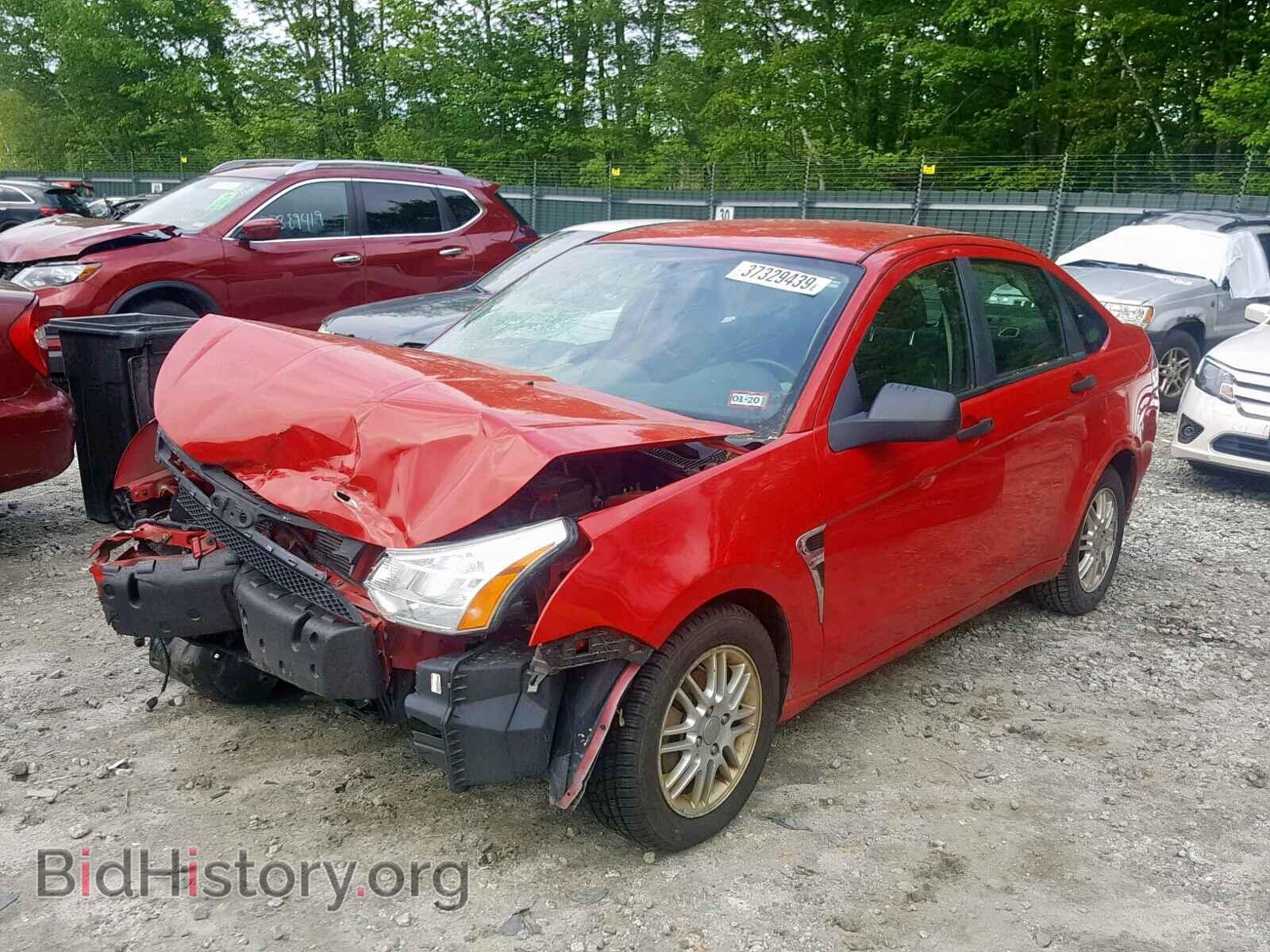 2008 FORD FOCUS SE - VIN: 1FAHP35N68W150813 - Фото 2