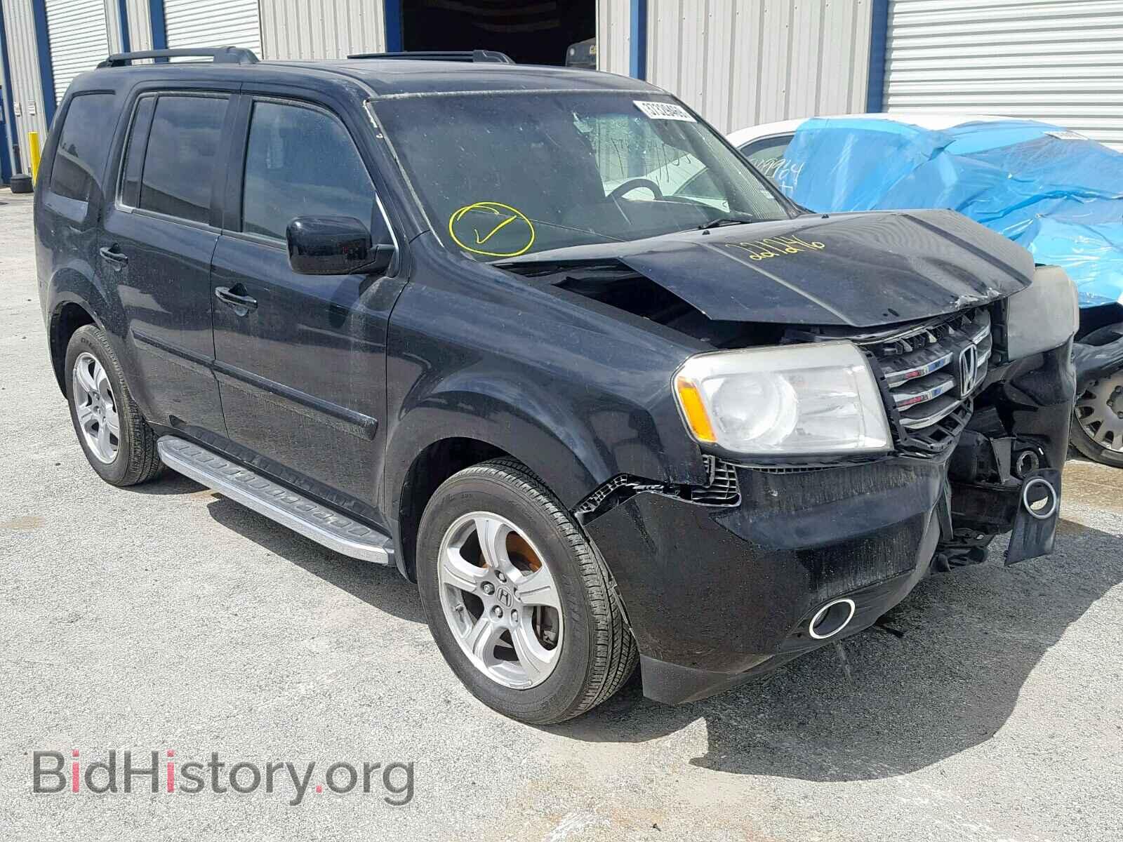 Photo 5FNYF4H54CB030469 - HONDA PILOT EXL 2012