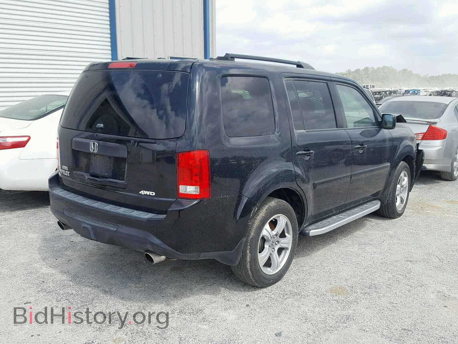 2012 HONDA PILOT EXL - VIN: 5FNYF4H54CB030469 - Фото 4