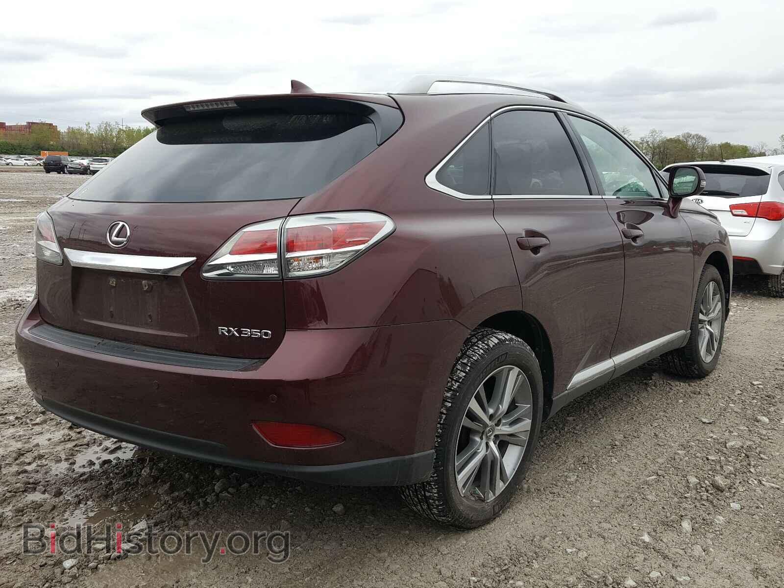 2015 LEXUS RX 350 BAS - VIN: 2T2BK1BA7FC332252 - Фото 4