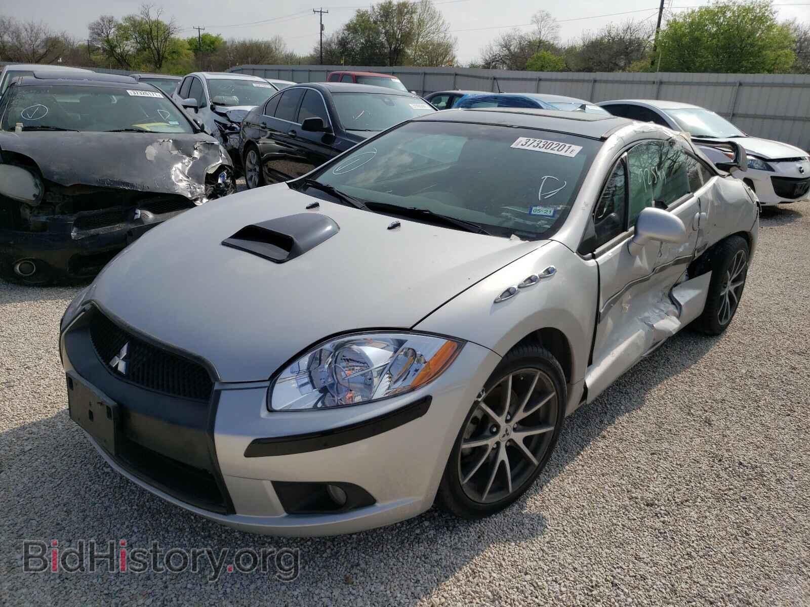 2012 MITSUBISHI ECLIPSE - VIN: 4A31K5DF0CE004533 - Фото 2