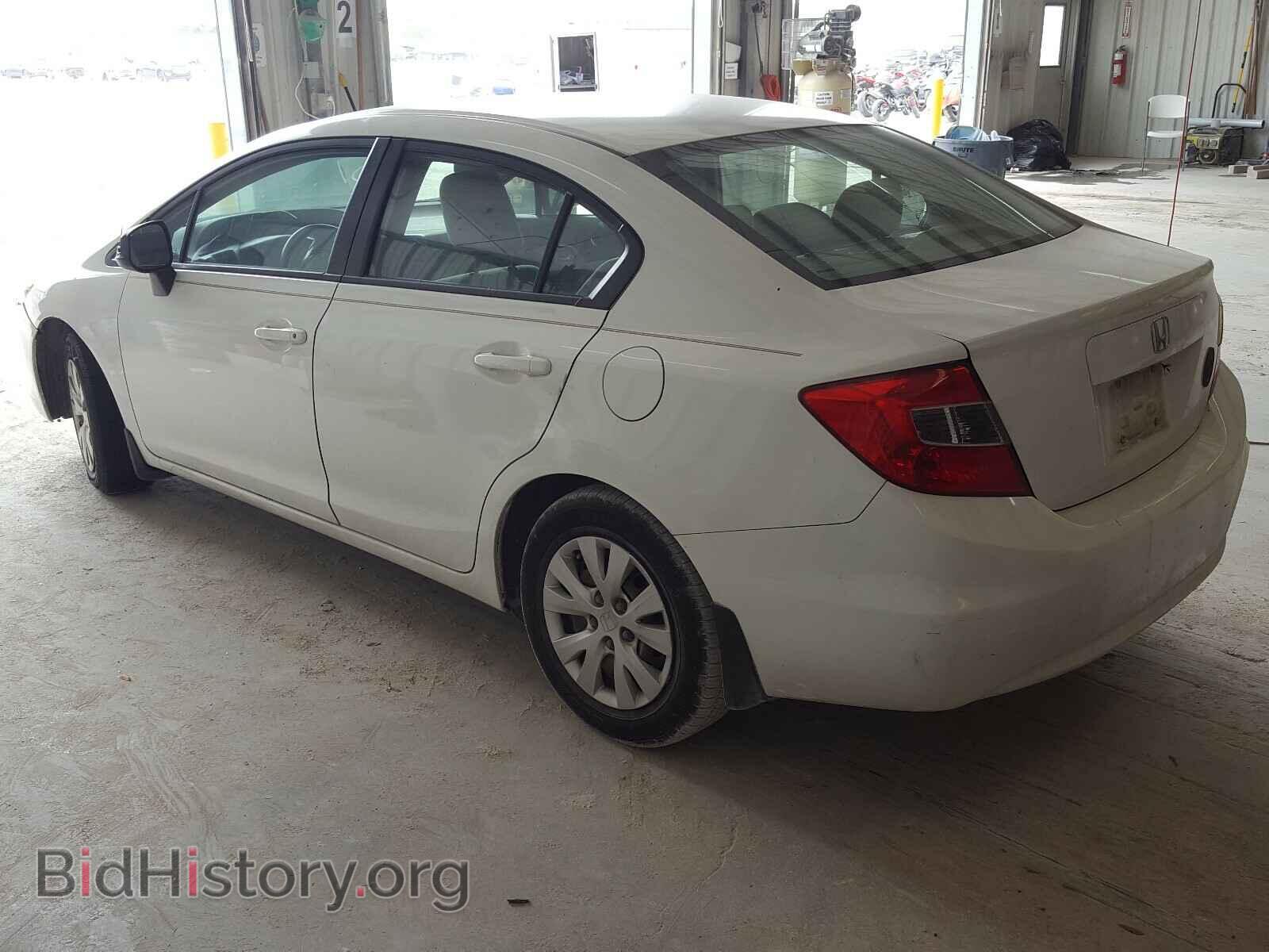 2012 HONDA CIVIC - VIN: 2HGFB2F50CH568513 - Фото 3