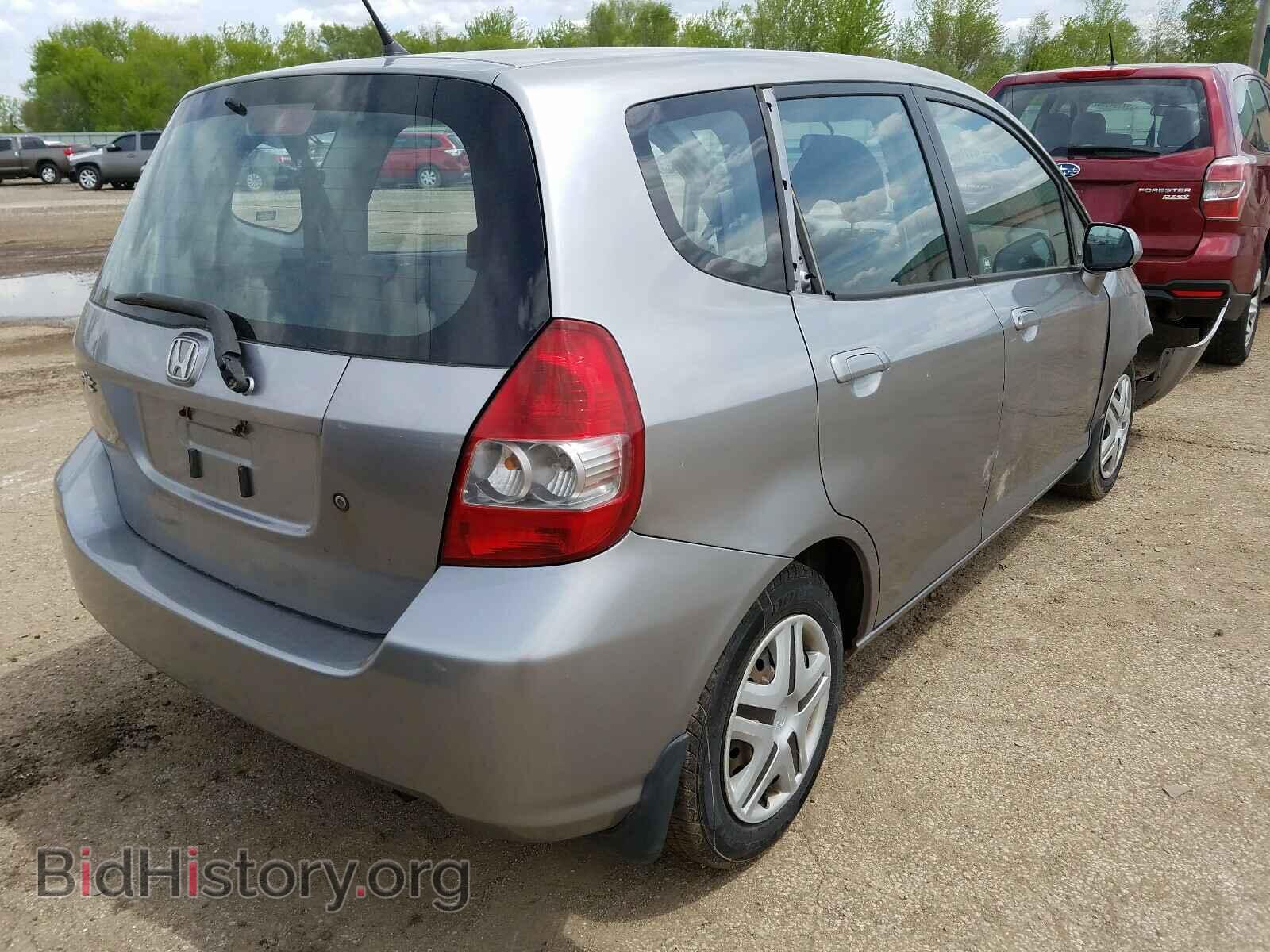 2007 HONDA FIT - VIN: JHMGD38427S002471 - Фото 4