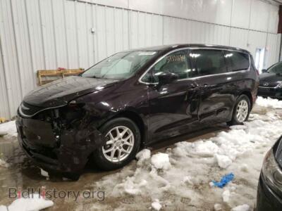 2017 Chrysler PACIFICA Touring, maroon — VIN 2C4RC1DG6HR525092, Copart