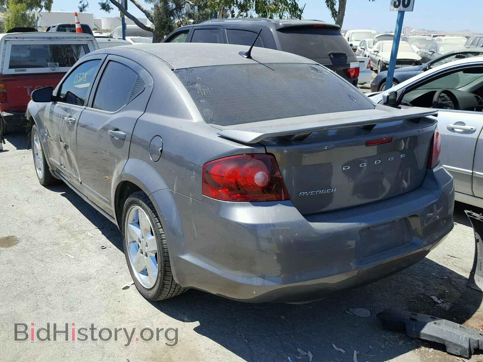 2012 DODGE AVENGER - VIN: 1C3CDZAB0CN209725 - Фото 3