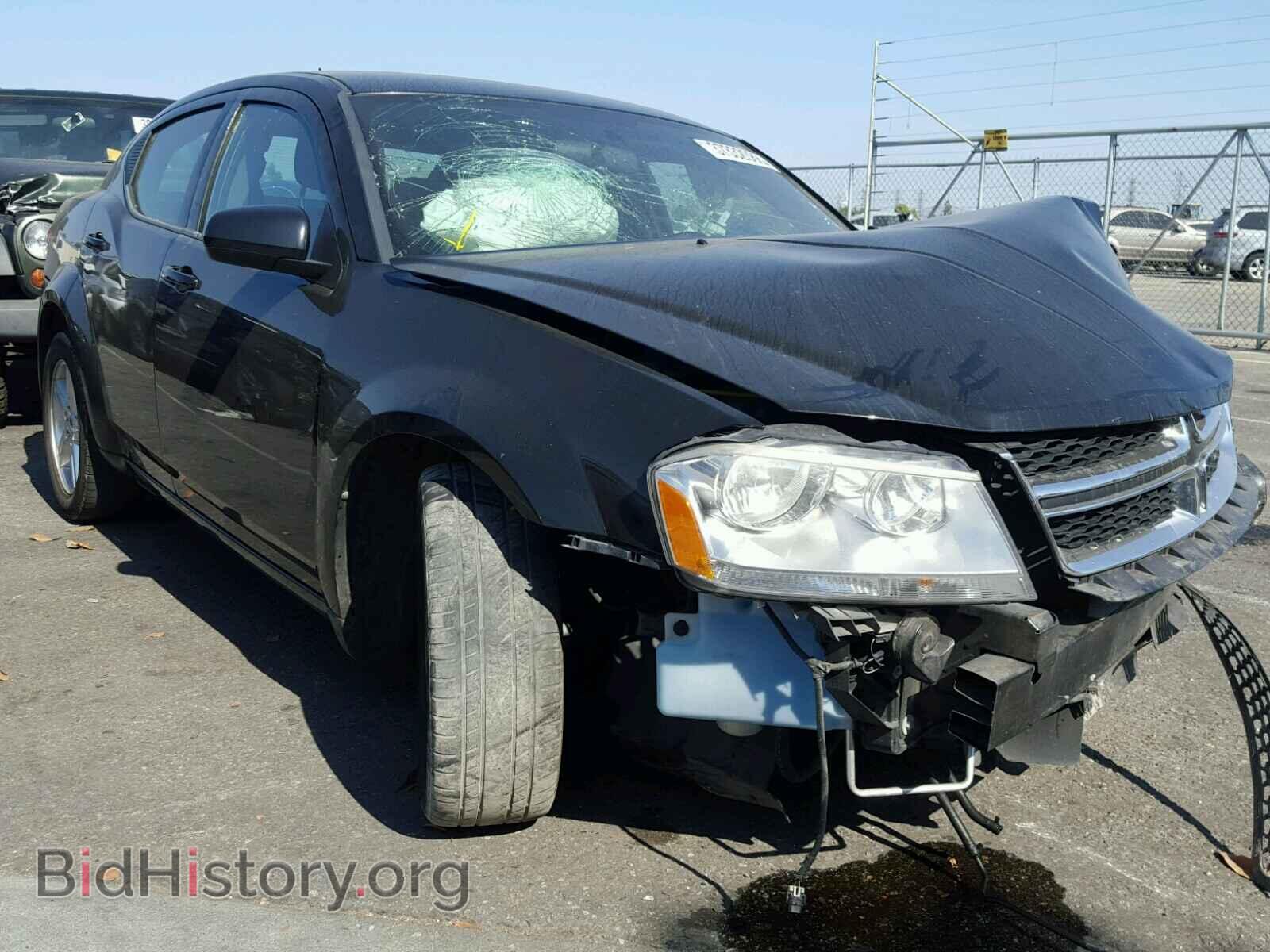 Фотография 1C3CDZCB6DN625227 - DODGE AVENGER 2013