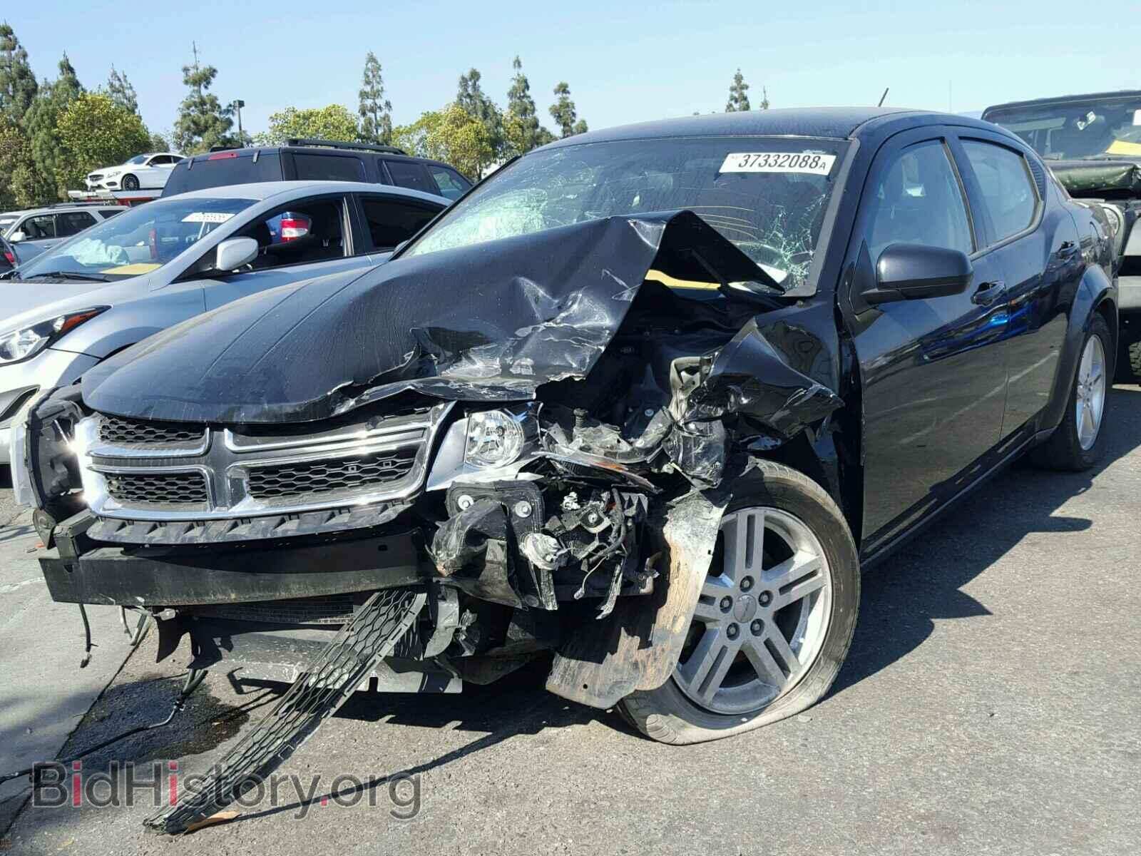 2013 DODGE AVENGER - VIN: 1C3CDZCB6DN625227 - Фото 2
