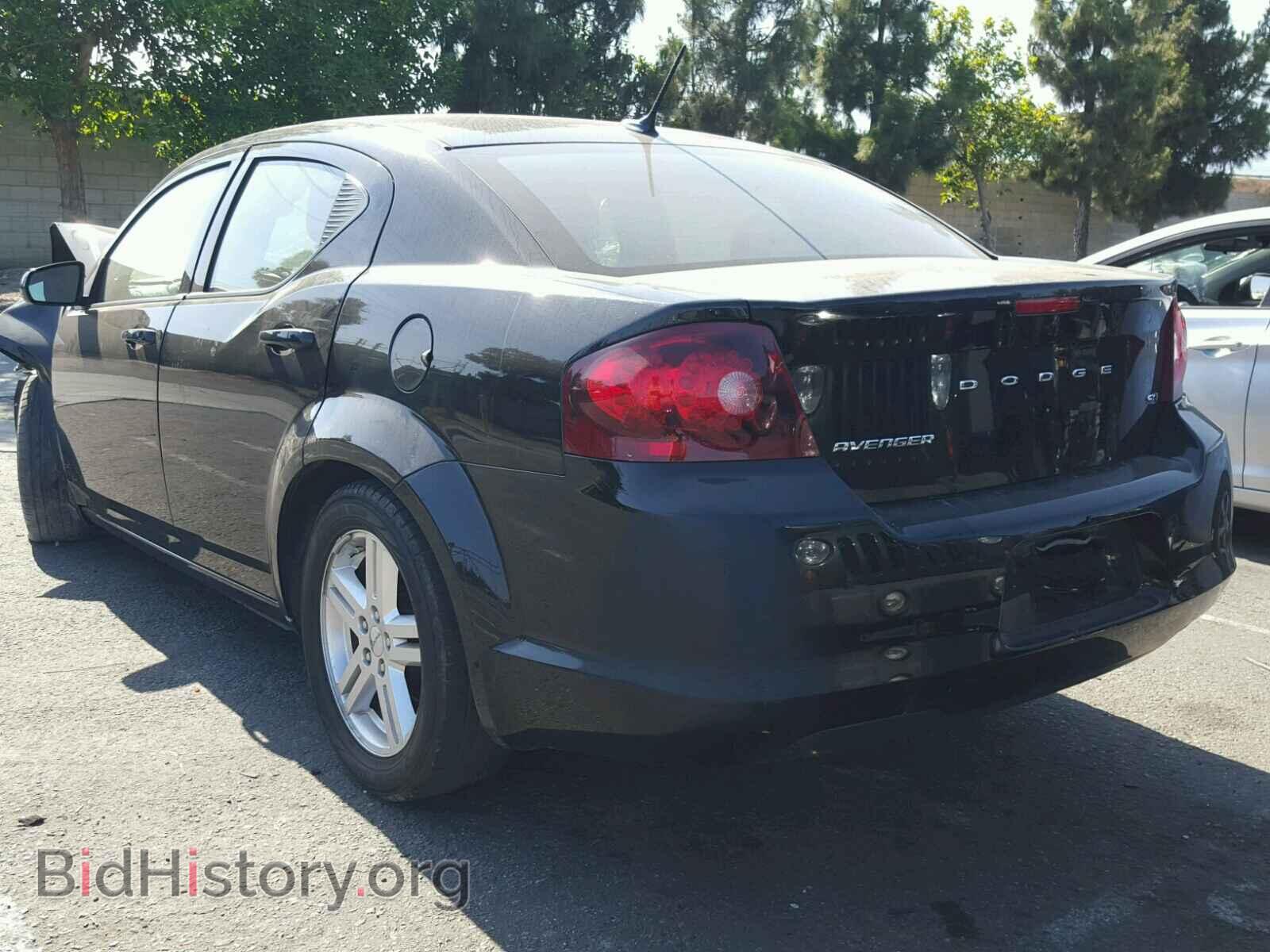 2013 DODGE AVENGER - VIN: 1C3CDZCB6DN625227 - Фото 3