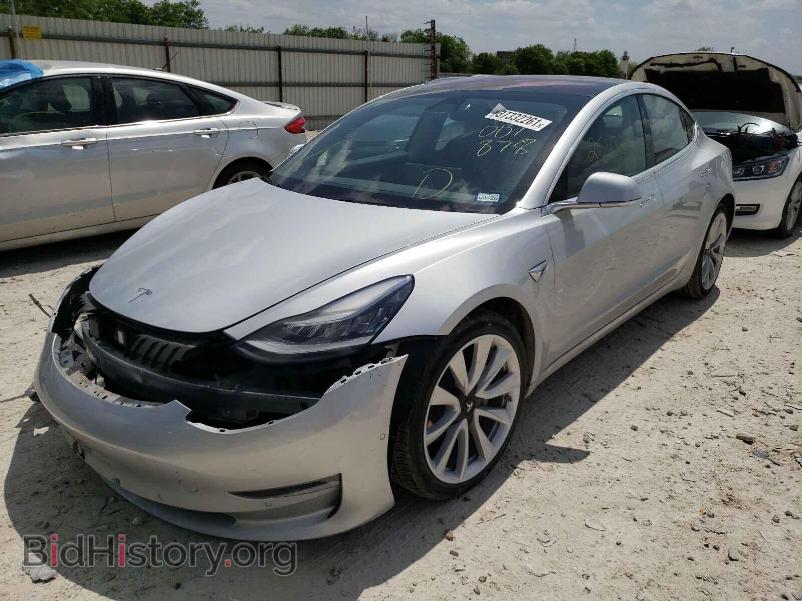 2018 TESLA MODEL 3 - VIN: 5YJ3E1EA2JF007878 - Фото 2