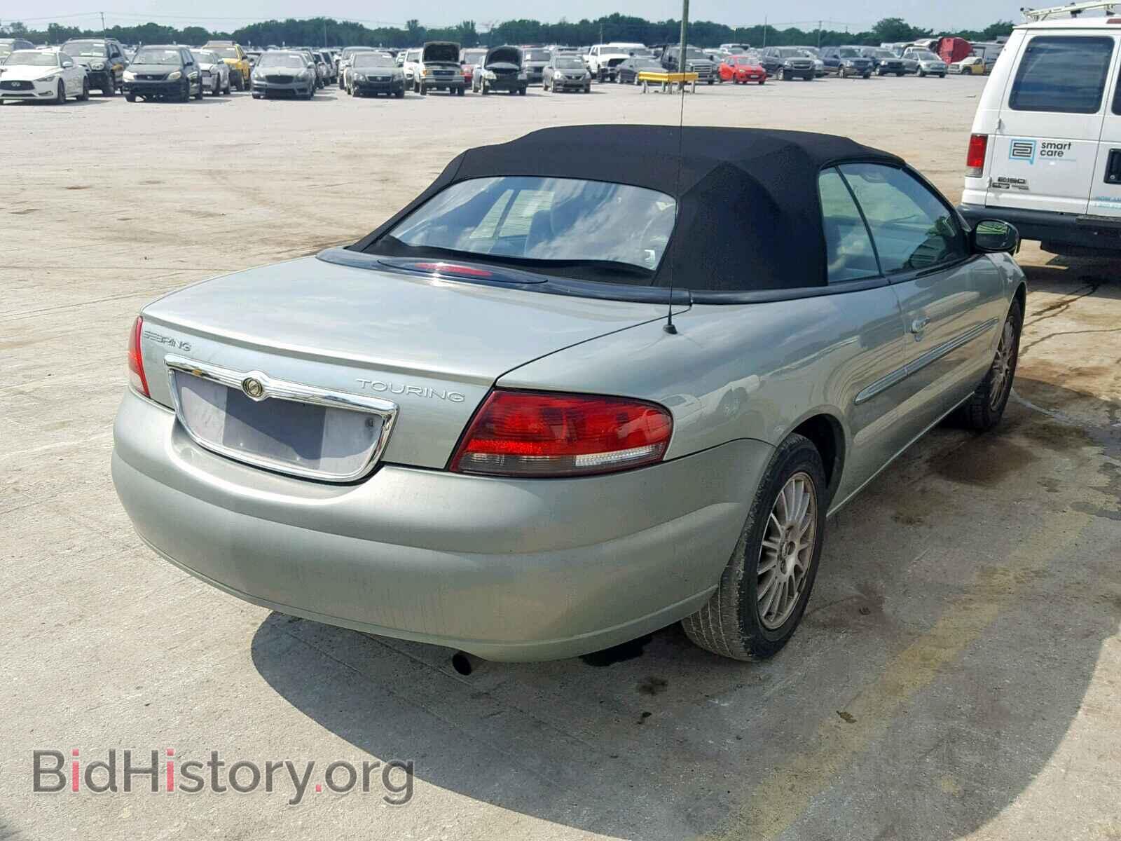 2006 CHRYSLER SEBRING - VIN: 1C3EL55R96N141991 - Фото 4