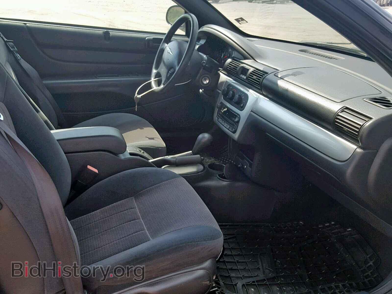 2006 CHRYSLER SEBRING - VIN: 1C3EL55R96N141991 - Фото 5