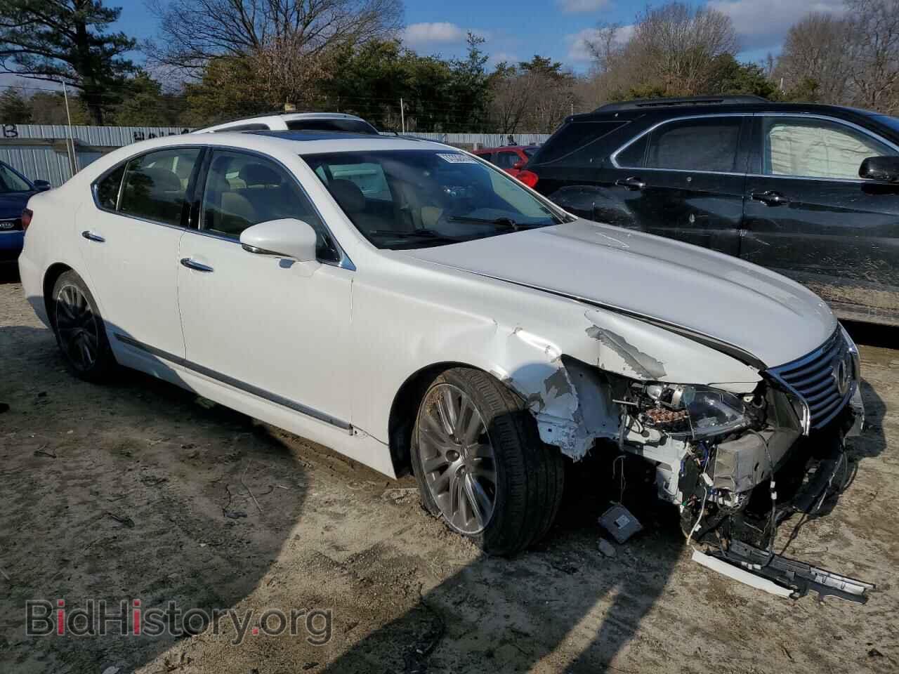 2013 LEXUS LS460 - VIN: JTHCL5EF7D5016136 - Фото 4