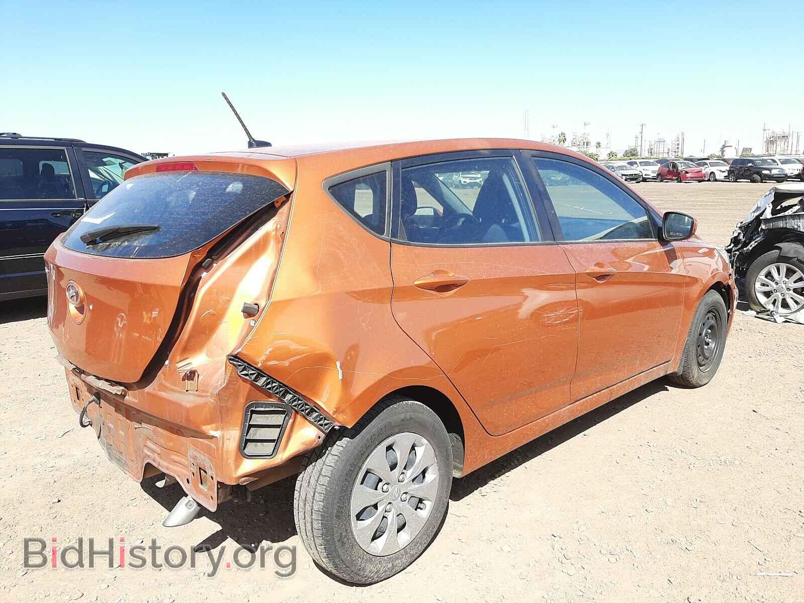 2017 HYUNDAI ACCENT - VIN: KMHCT5AE9HU328089 - Фото 4