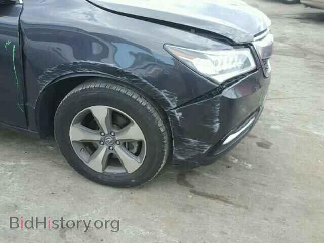 2014 ACURA MDX - VIN: 5FRYD3H20EB010887 - Фото 10