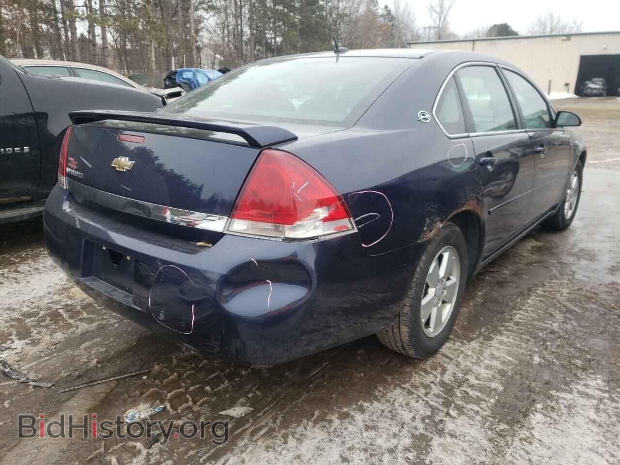 2008 CHEVROLET IMPALA - VIN: 2G1WT58K281324404 - Фото 4