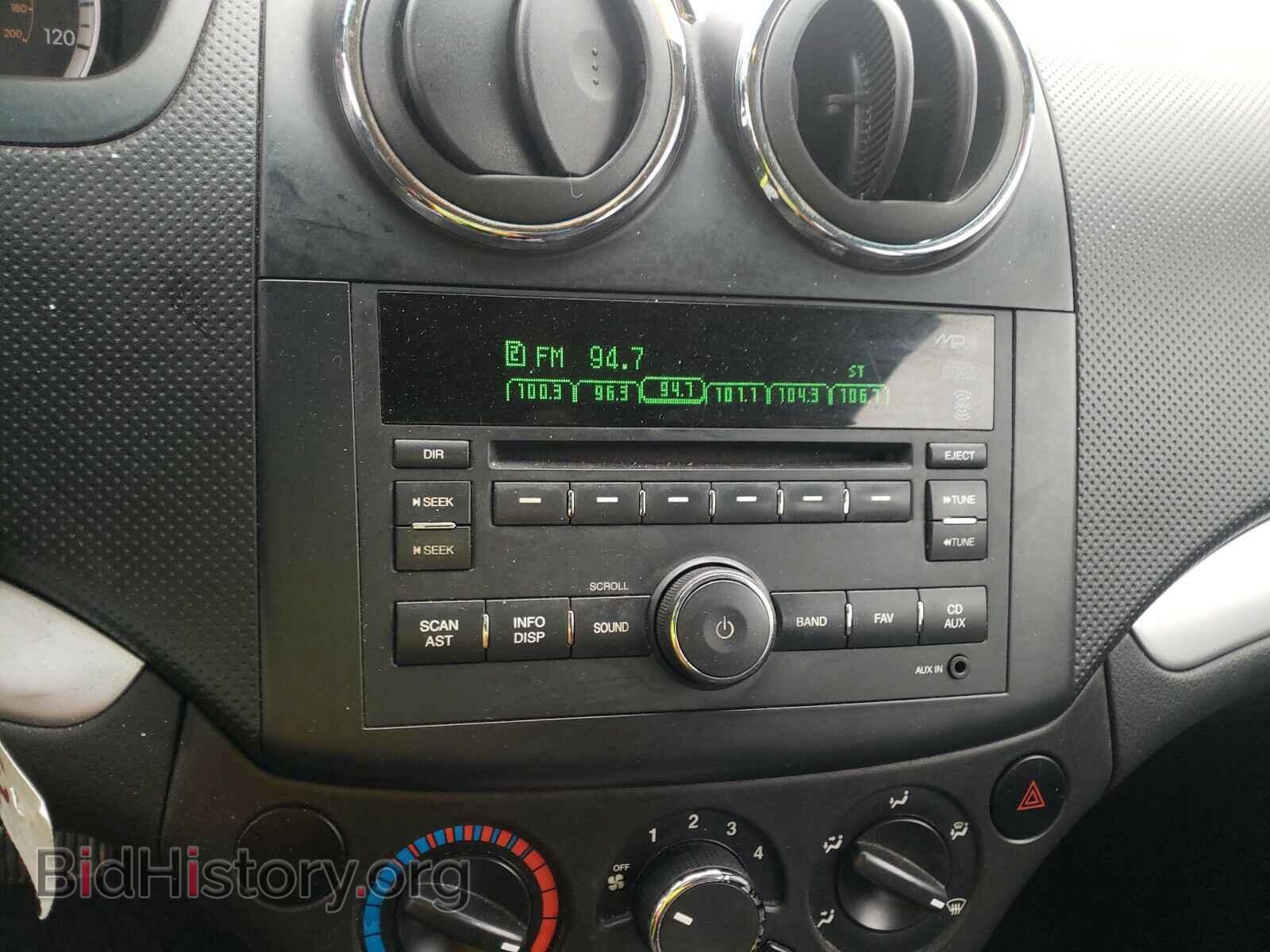 2011 CHEVROLET AVEO - VIN: KL1TG5DE8BB231349 - Фото 9