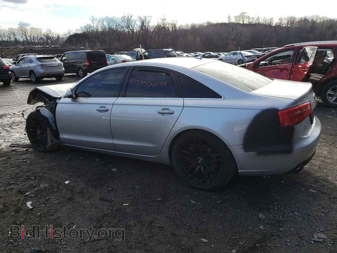 2012 AUDI A6 - VIN: WAUGGAFC7CN049847 - Фото 2