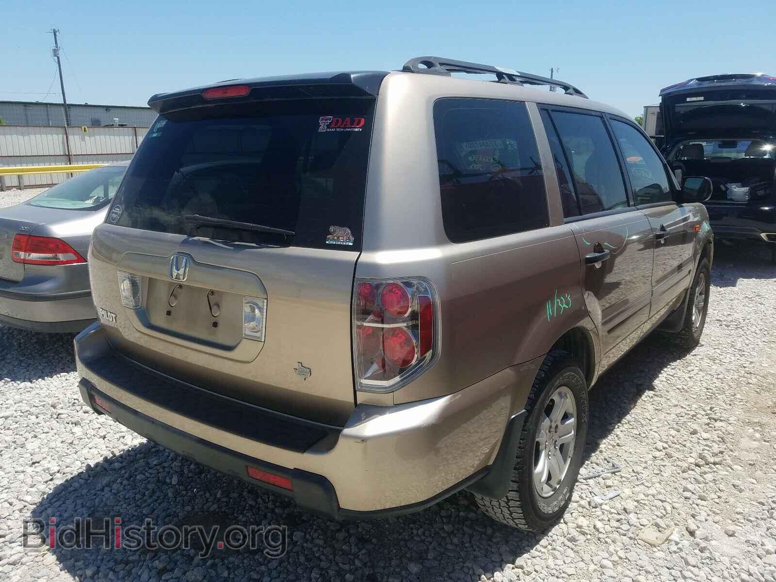 2007 HONDA PILOT - VIN: 5FNYF28137B002136 - Фото 4