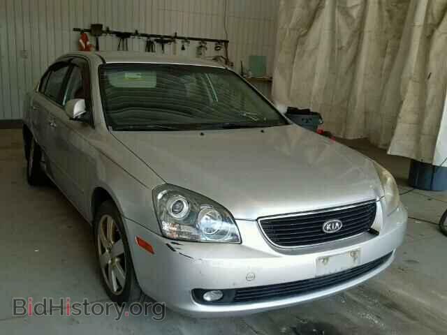 2007 Kia OPTIMA (VIN KNAGE123275164423) — фото 1 из 10, Copart, повреждение: передняя часть
