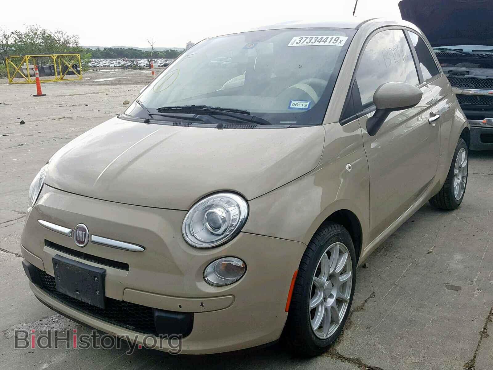 2012 FIAT 500 - VIN: 3C3CFFAR4CT313365 - Фото 2