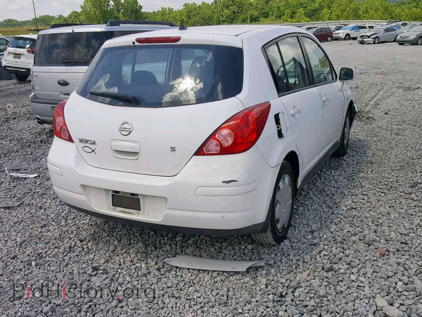 2007 NISSAN VERSA - VIN: 3N1BC13E17L437731 - Фото 4