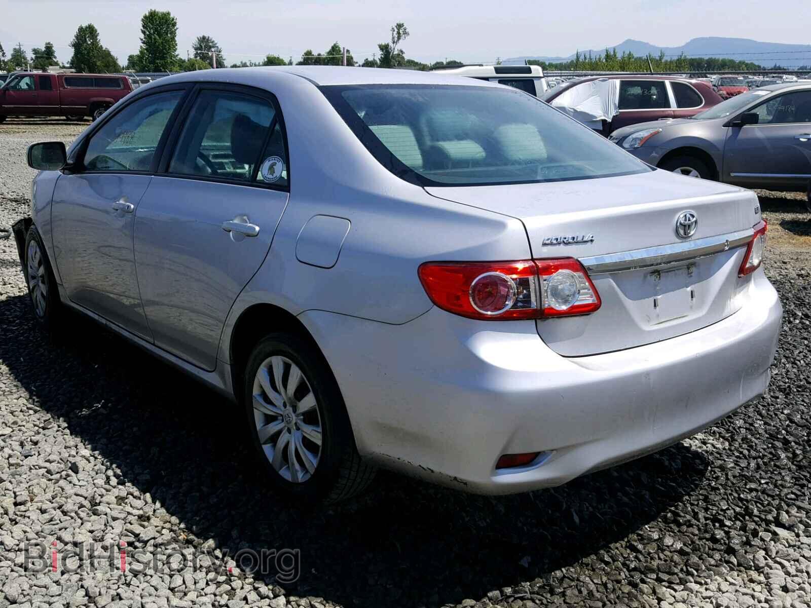 2012 TOYOTA COROLLA BA - VIN: 2T1BU4EE6CC804998 - Фото 3