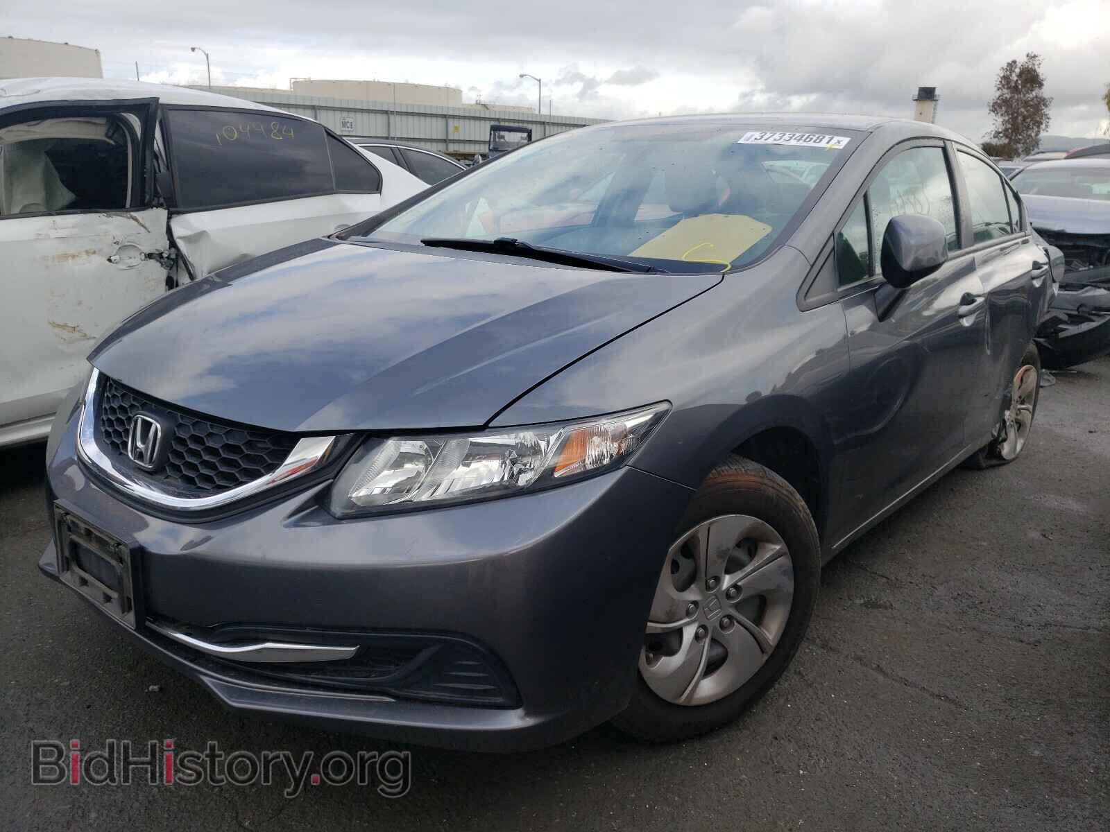 2013 HONDA CIVIC - VIN: 19XFB2F56DE284881 - Фото 2