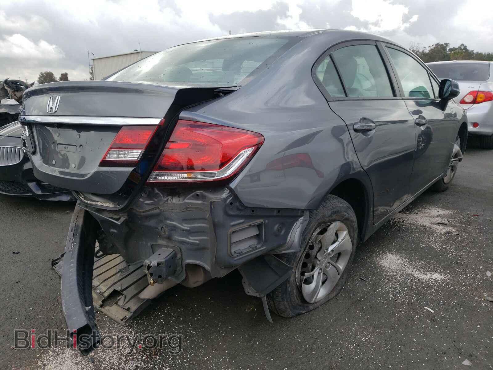 2013 HONDA CIVIC - VIN: 19XFB2F56DE284881 - Фото 4