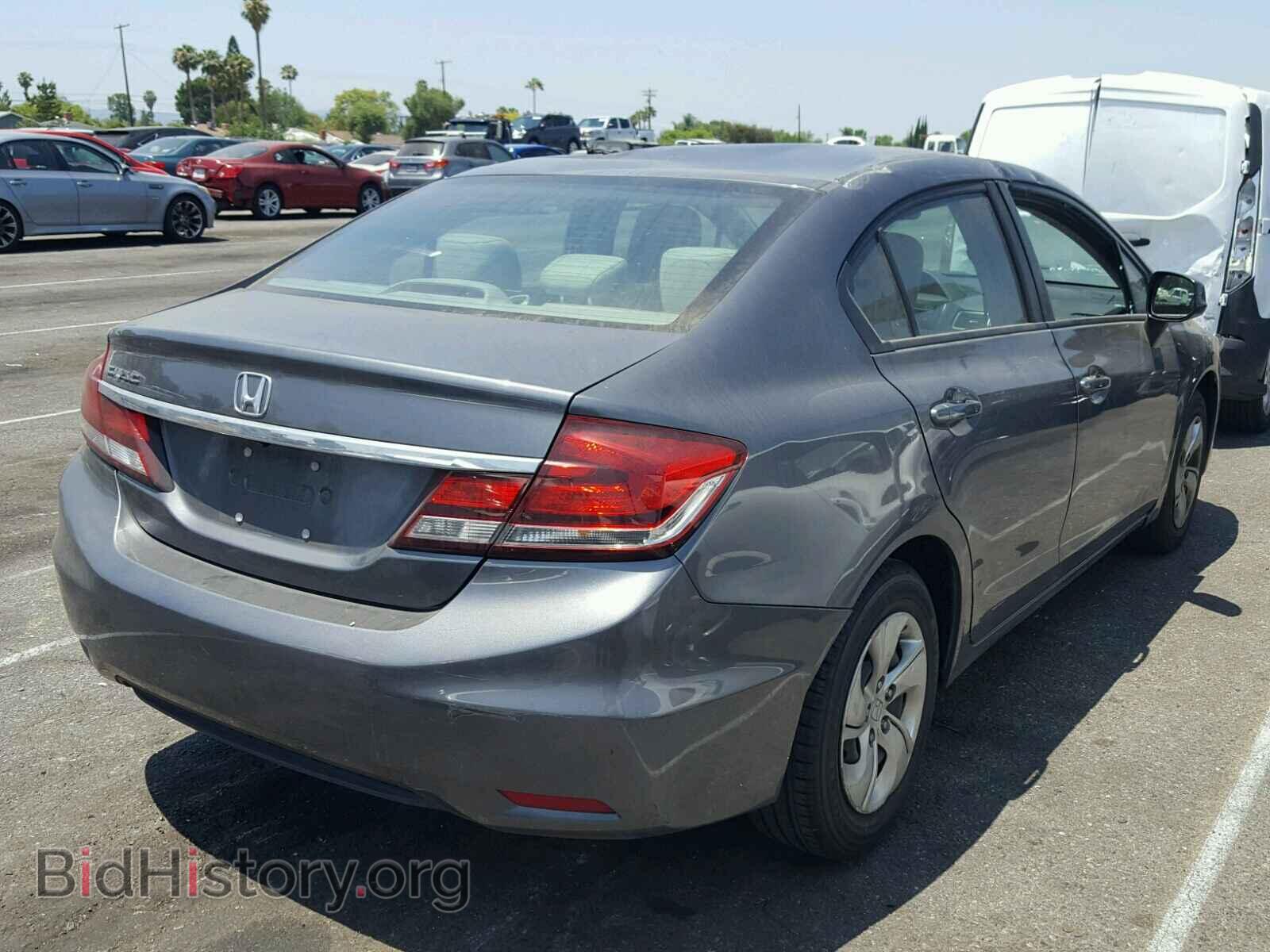 2013 HONDA CIVIC - VIN: 19XFB2F50DE229889 - Фото 4
