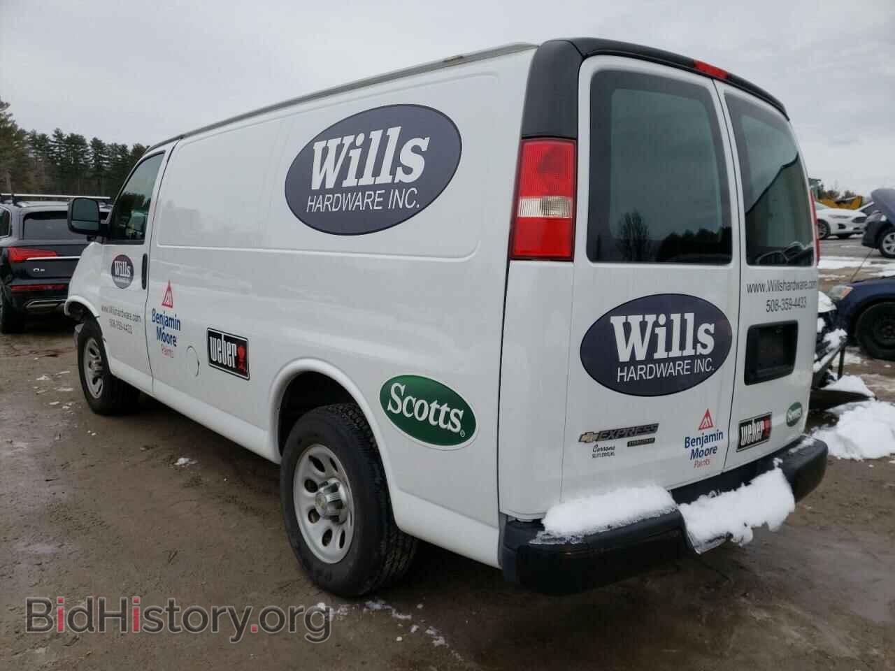 2014 CHEVROLET EXPRESS - VIN: 1GCSGAFX6E1111037 - Фото 3