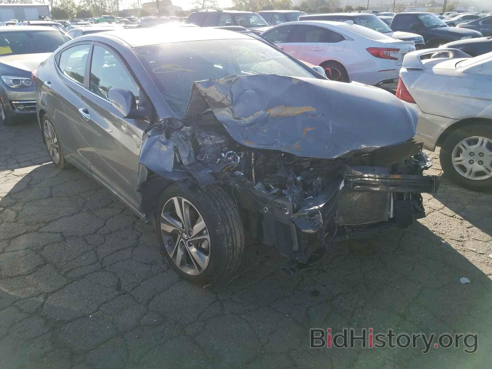 Photo 5NPDH4AE9EH502897 - HYUNDAI ELANTRA 2014