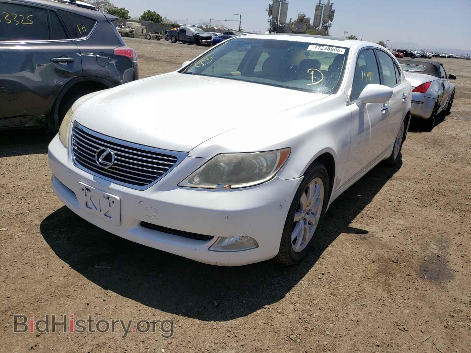 2009 LEXUS LS460 - VIN: JTHBL46F595091400 - Фото 2