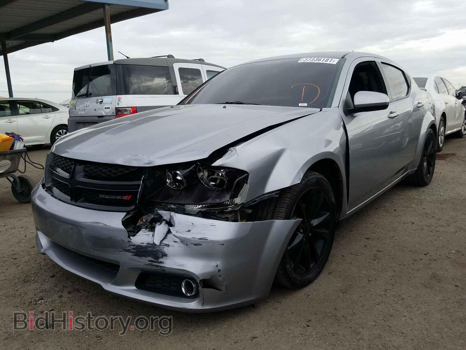2013 DODGE AVENGER - VIN: 1C3CDZCG3DN772892 - Фото 2