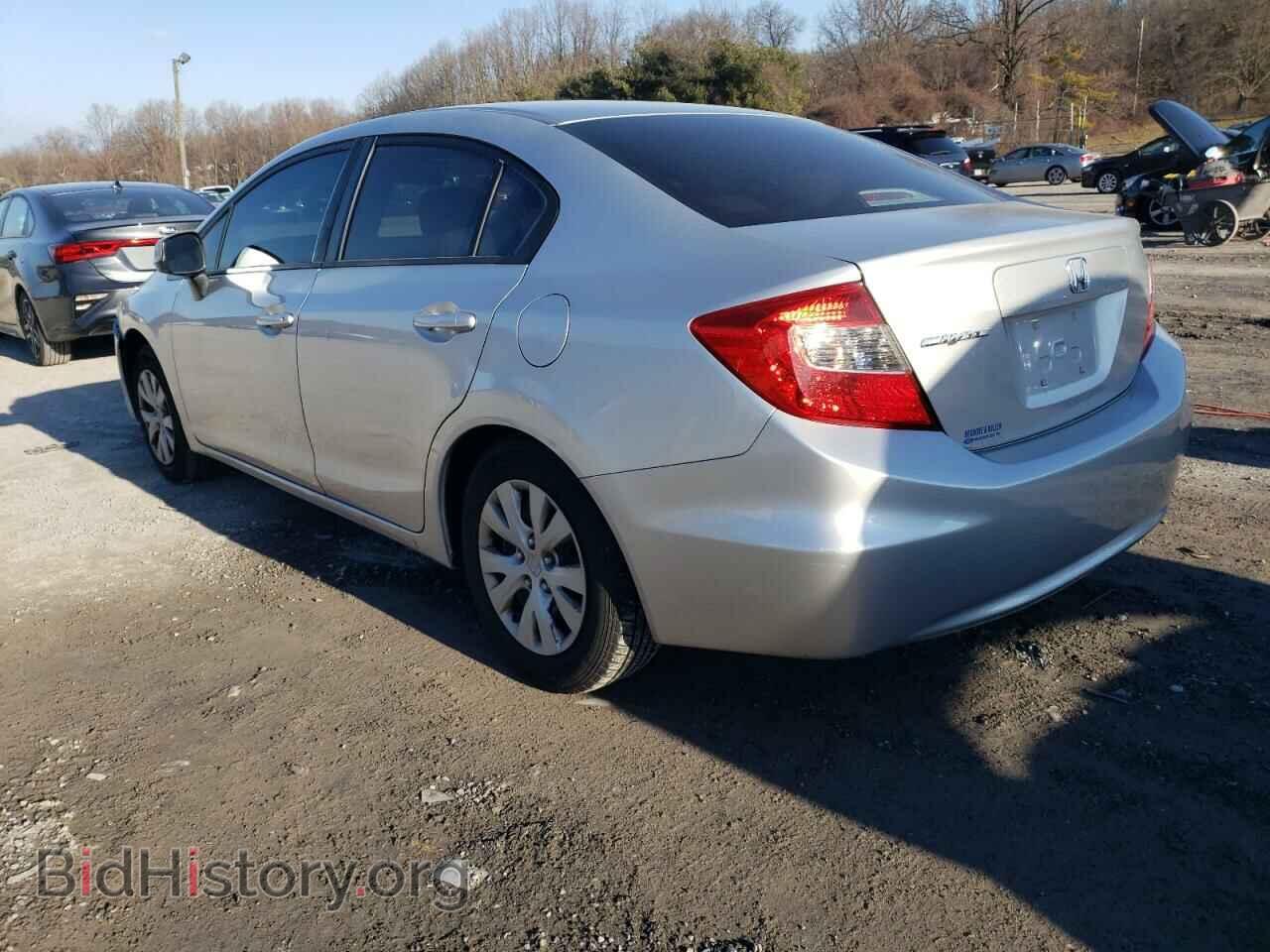 2012 HONDA CIVIC - VIN: 2HGFB2F52CH563331 - Фото 2