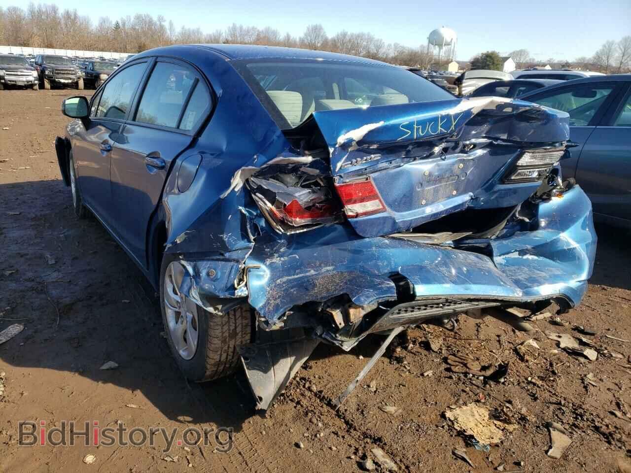 2013 HONDA CIVIC - VIN: 19XFB2F59DE244584 - Фото 3