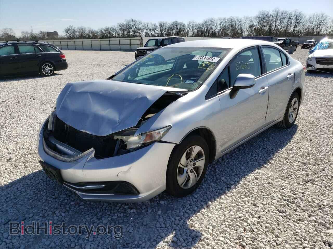 2013 HONDA CIVIC - VIN: 19XFB2F55DE015285 - Фото 2