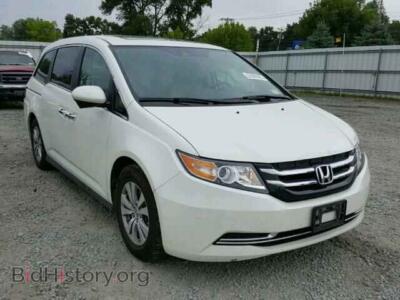 2014 Honda ODYSSEY Odyssey EX, white — VIN 5FNRL5H68EB080984, Copart
