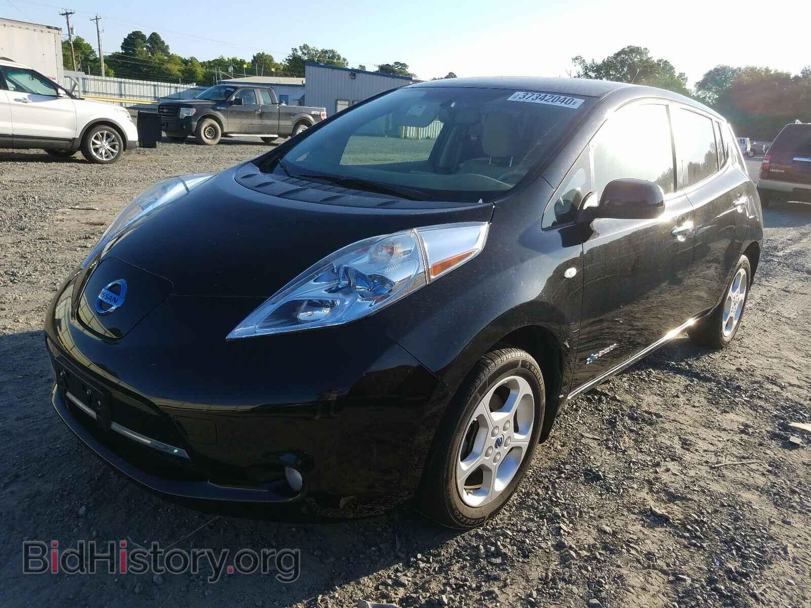 2012 NISSAN LEAF - VIN: JN1AZ0CPXCT026372 - Фото 2