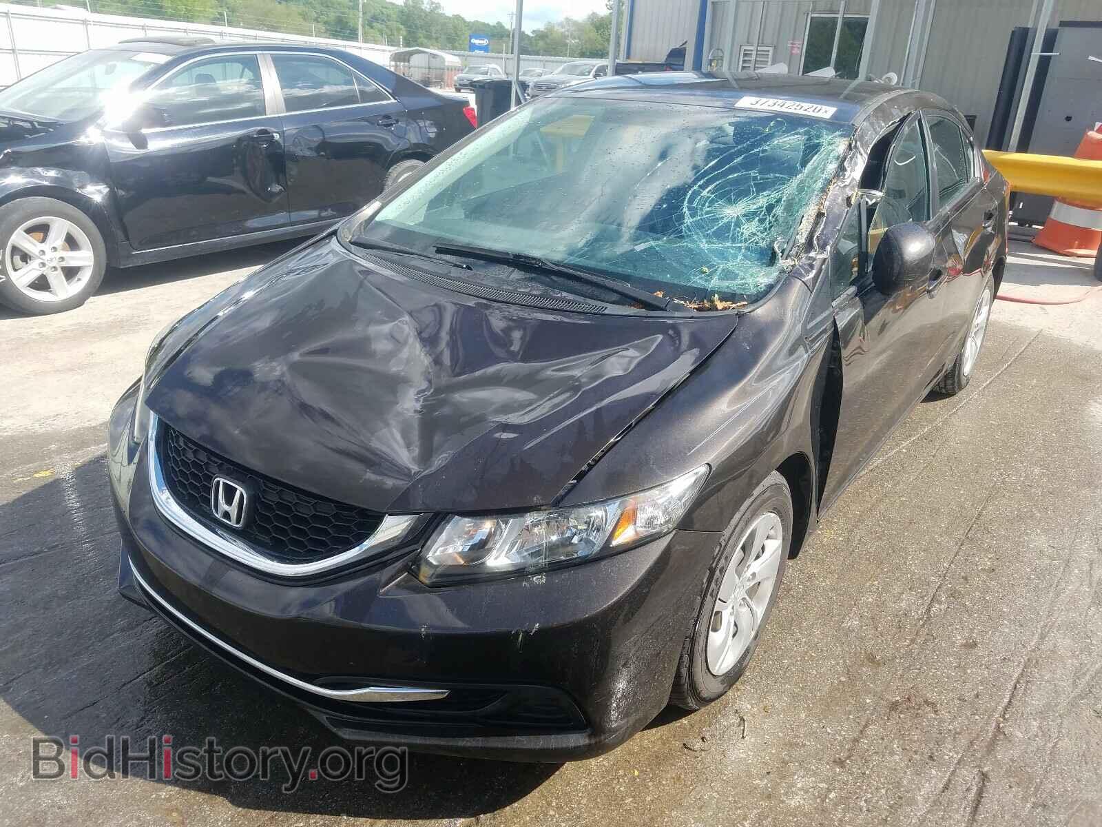 2013 HONDA CIVIC - VIN: 2HGFB2F58DH528262 - Фото 2