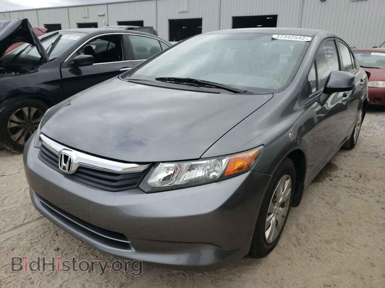 2012 HONDA CIVIC - VIN: 2HGFB2F52CH304676 - Фото 2
