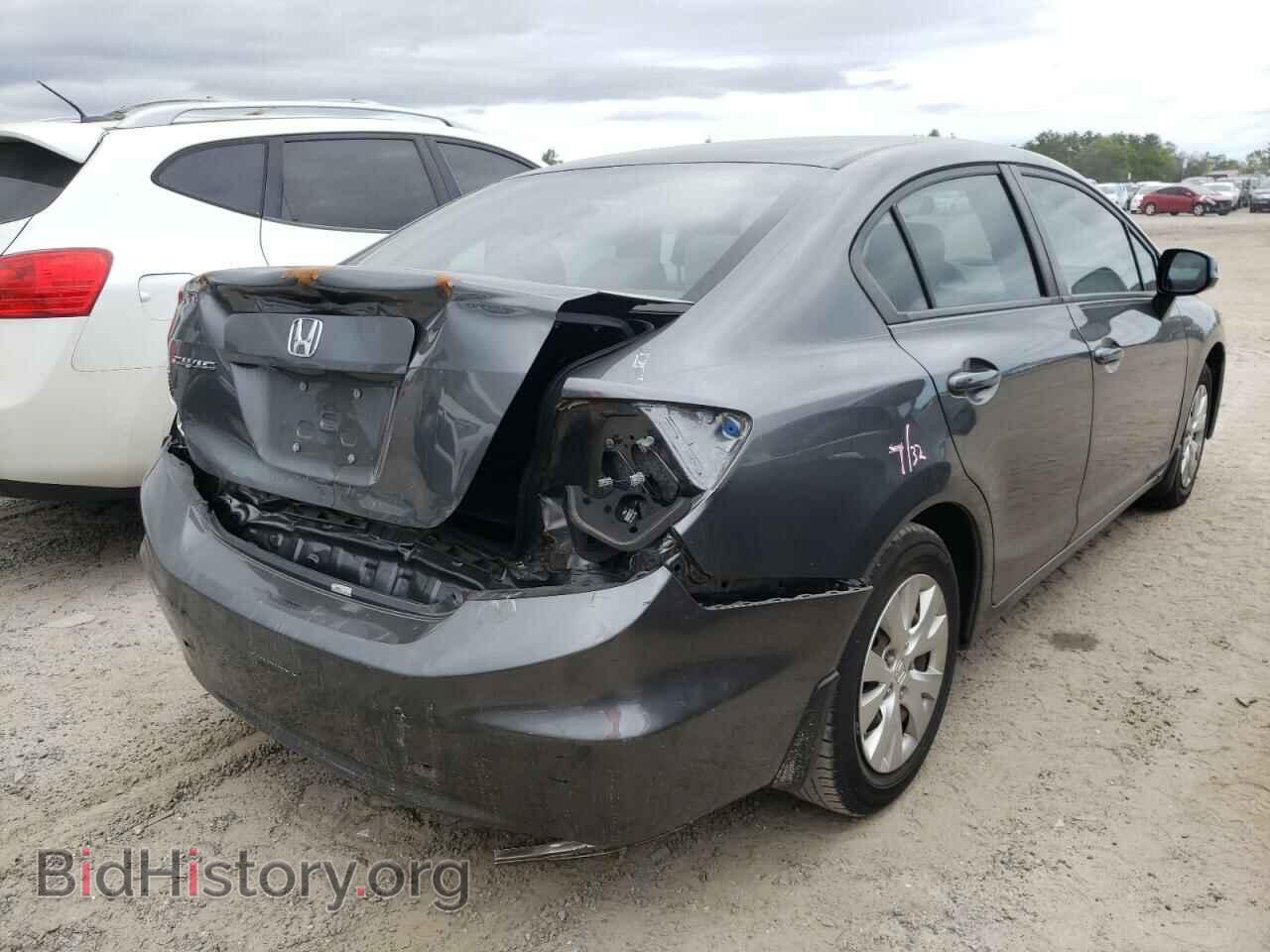 2012 HONDA CIVIC - VIN: 2HGFB2F52CH304676 - Фото 4